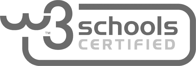 w3school certified